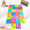 High quality Jumbo Puzzle Mat both Small and Capital Letters, LARGE ABC PUZZLE MAT (12x12cm), High quality Kiddy 26pcs Alphabet Puzzle Mat (Aa-Zz)  (26 Pieces), High quality alphabet kids playing mat. 