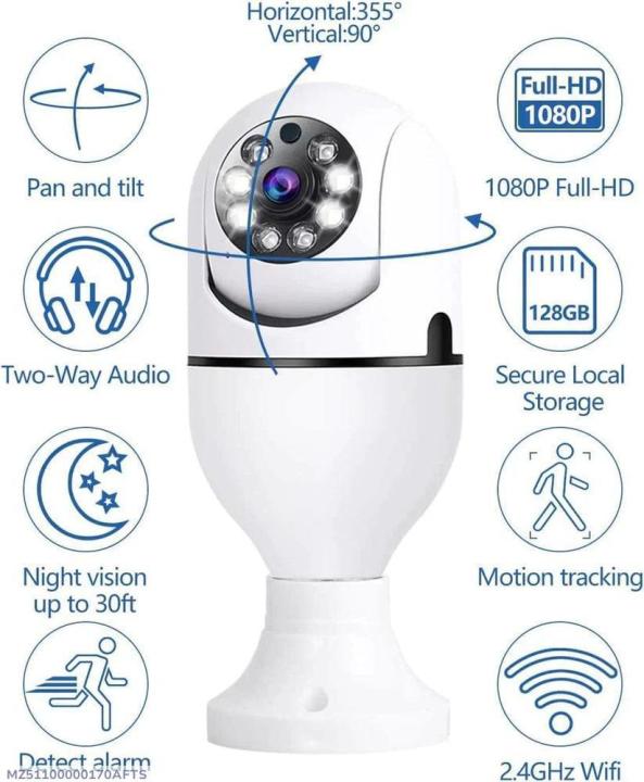 Wifi%20bulb%20CCTV%20camera%20360%20view%20security%20camera%20%7C%20night%20vision%20%7C%20motion%20detector%20-%20Image%203