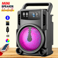 FunBug Top-Quality Wireless Bluetooth Speaker Rgb - Mini Wireless Portable Bluetooth Speaker with Big Sound, High Bass & Woofer Home for Mobile, PC Computer & Laptop - Rechargeable Bluetooth Speakers support Memory Card, USB, FM Radio. 