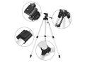 Tripod Stand For Mobile Phones, Camera & DSLR With Mobile Phone Holder - Portable & Adjustable Tripod Stand 1 Feet / 3.5 Feet / 5 Feet 3110 & WT330A - Universal Tripod Stand For Mobile & YouTube Videos - Phones Light Weight Premium Quality - For Vlogging. 