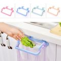 Plastic Frame Trash Bag Holder – Over-the-Cabinet Garbage Bin Rack & Towel Hanger for Kitchen Drawer or Cupboard | 10 lb Capacity. 