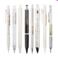 Japan MUJI Low Center Of Gravity Mechanical Pencil 0.5/0.3mm Student Art Drawing Metal Pen Not Easy To Break Lead. 