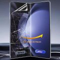 Samsung Galaxy Z Fold 5 Screen Protector inside and back side jelly protector. 