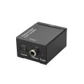 3.5MM Jack 2*RCA Digital To Analog Audio Converter Amplifier Optical Fiber Coaxial Signal To Analog. 