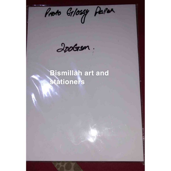 Calligraphy sheets 30papers glossy sheets in A4 size
