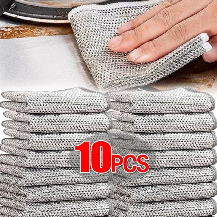 Multipurpose%20Non-Scratch%20Wire%20Dishwashing%20Rags%20&%20Sponges%20-%20Heavy-Duty%20Reusable%20Cleaning%20Cloths%20for%20Kitchen,%20Durable%20Microfiber%20Scrubbing%20Pads,%20Ideal%20for%20Dishes,%20Pots,%20and%20Countertops%20-%20Image%202