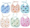 Pack of 2 / 4 / 6 Pcs - Newborn Baby Bibs Set - New Born Bibs For Kids Boys and Girls. 