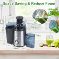 Fresh Juice Extractor Machine 1000W Centrifugal Dual Speed BPA-Free , Silver Crest. 