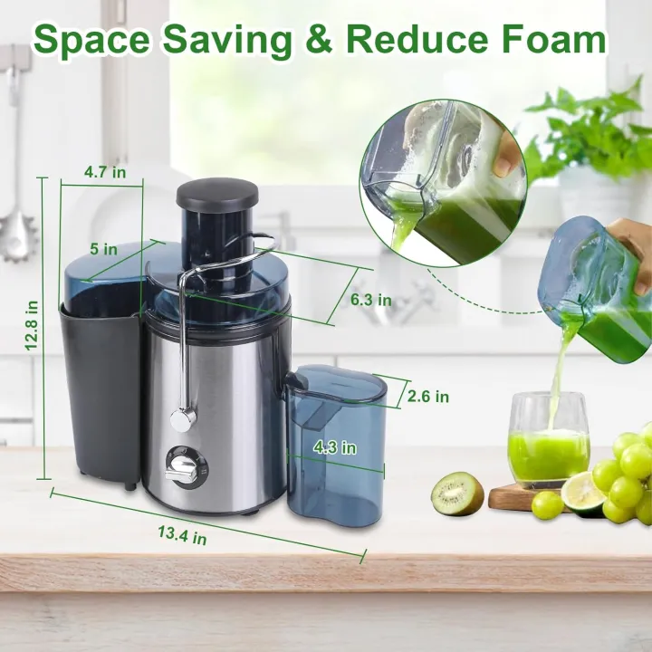 Fresh%20Juice%20Extractor%20Machine%201000W%20Centrifugal%20Dual%20Speed%20BPA-Free%20,%20Silver%20Crest%20-%20Image%202
