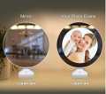 Magic Mirror Photo Frame with round LED for wall, bedroom, wall set Imported Quality. 