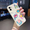 chenyyka For iPhone 6 Plus Case Thin New Design Case Side Phone Case Square Edge Silicone Casing Happy Bear Dog Full Back Cover Camera Cases Shockproof Protection Softcase. 