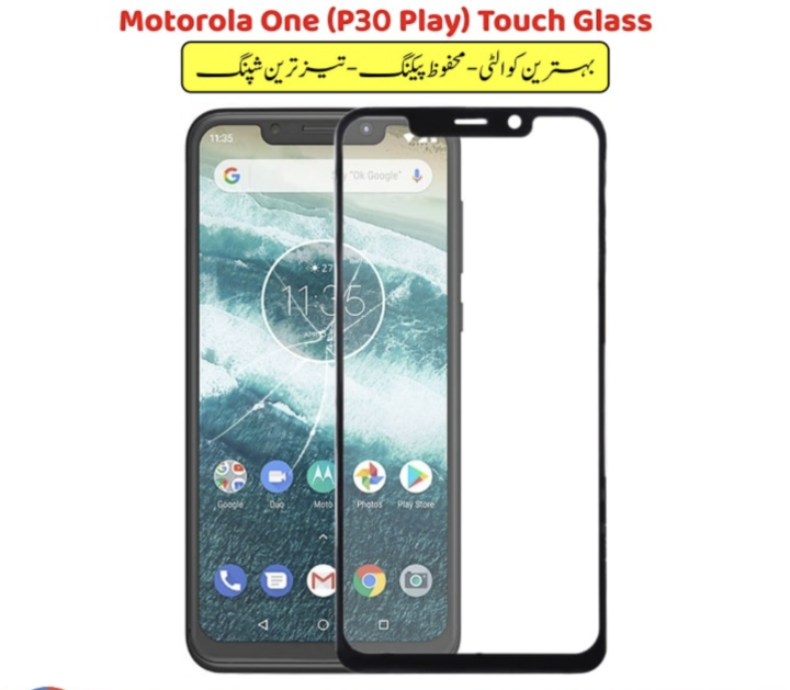 Motorola One P30 Play (XT1941) OCA + Touch Glass Replacement Parts | 100% Original