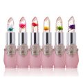 Beauty Bright Flower Crystal Jelly Lipstick Magic Temperature Change Color Lip Balm Makeup red. 