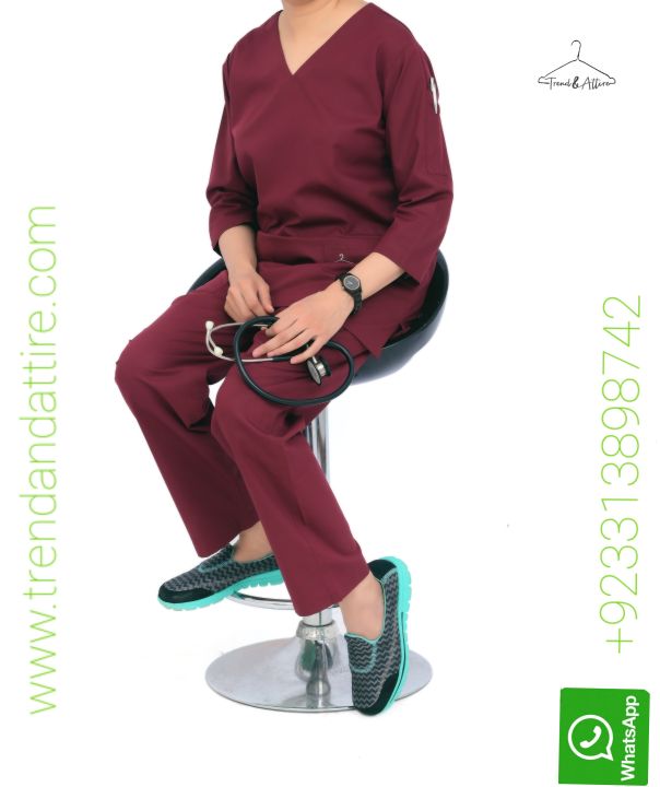 Scrubs%20for%20doctors%20/%20Scrubs%20for%20female%20doctors%20/%20Doctor%20scrubs%20/%20Doctor%20uniform%20/%20Medical%20Uniform%20/%20Scrub%20Suit%20/%20Scrubs%20/%20Medical%20Uniform%20/%20OT%20Dress%20-%20Image%202