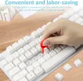 5 in 1 Computer Keyboard Cleaner Brush Kit Earphone Cleaning Pen For Headset Keyboard Cleaning Tools Cleaner Key Puller Kit Portable Multifunctional Cleaning Tool for PC Monitor/Earbud/Cell Phone/Laptop/Computer/Bluetooth Earphones. 