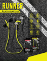 Wireless Bluetooth Earbuds ECKO Unltd Runner2 Sport Ear-Hook with Mic. 