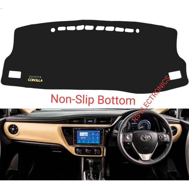 Toyota Corolla 2018-2020 Dashboard Cover - Non-Slip Bottom