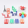 Cross-border Magic Ruler 24 Segment Folding Long Rubik's Cube Magic Snake Small Magic Ruler Children's Educational Toys Factory Wholesale. 