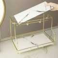 Nordic makeup Organizer  Makeup Organizer Rack Bathroom Cosmetics Storage Box Jewelry stand. 