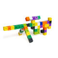 10 Colors Graphics Math Link Cubes Baby Geometric Counting Cubes Snap Blocks. 