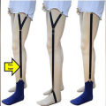 Men's Shirt Stays Y Style Classic Style Stirrup Shirt Stays Sock Garter Belt Black. 