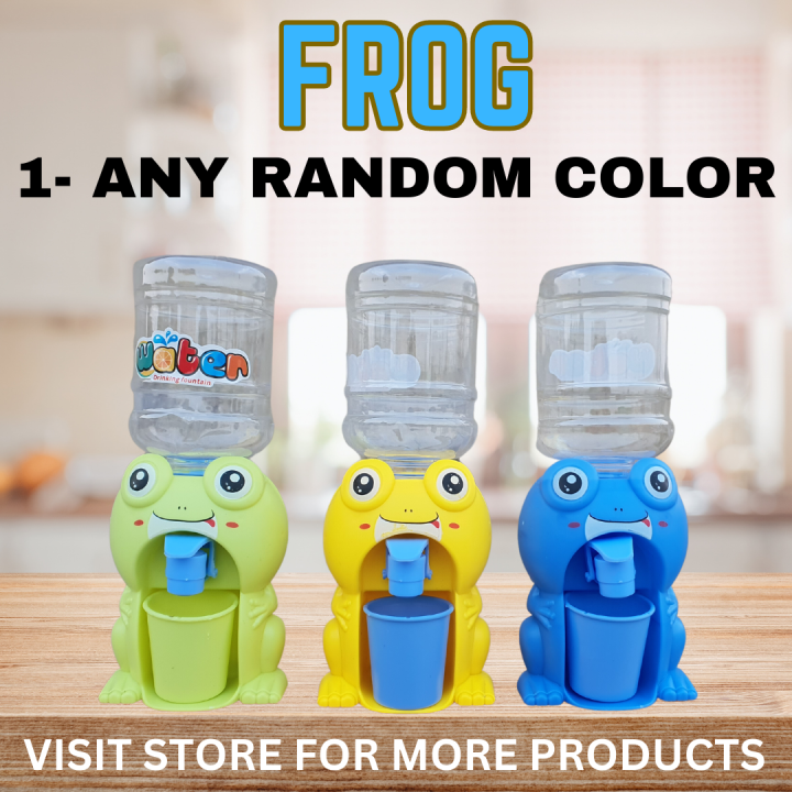 Mini Water Dispenser Baby Toy Funny Little Cute Animals Drinking Water Dispenser Kitchen Toys For Kids