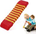 Clatter Pillar musical Wood Sounder, Tooth Wood Type Sounder Percussion Orff Musical Instrument Castanets Clapper for Kids Toddlers Early Education (red) Other Children'S Outdoor Toys. 