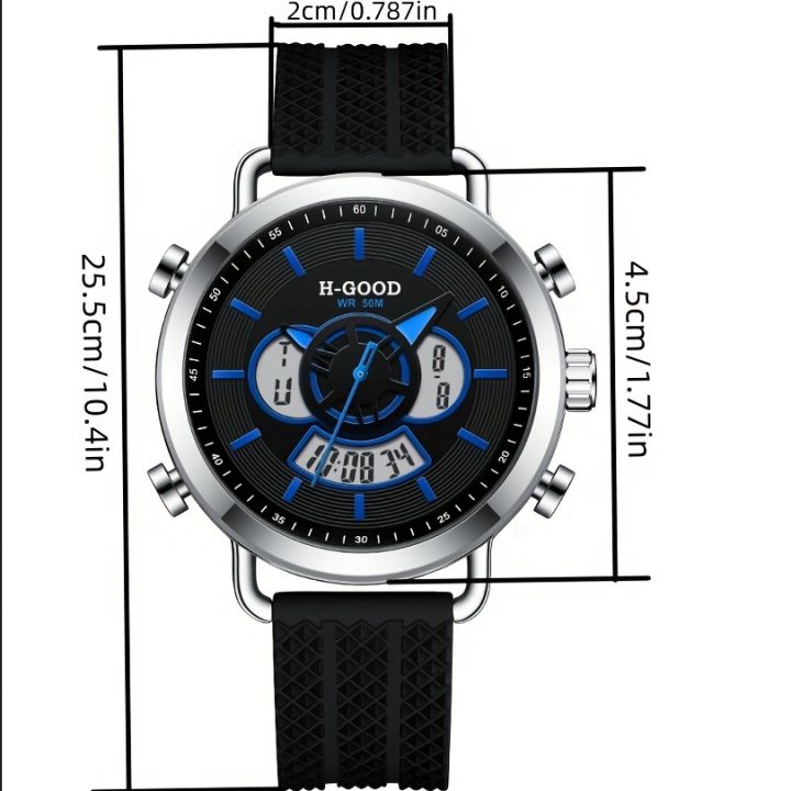 H-GOOD%20Students%20Dual%20Display%20Electronic%20Watch,%20Multi-Functional%20Waterproof%20Glow%20Creative%20Wrist%20Watch,%20Ideal%20choice%20for%20Gifts%20-%20Image%204
