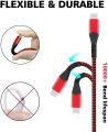 Type C Cable, Fundro USB C Fast Charger (2 Pack 3.3FT) Nylon Braided USB-C Charging Cord for Samsung Galaxy a40 a70 S10 S9 S8 plus Note 9 8, Huawei P30 P20 P10 Mate 20, Pixel,OnePlus 5 (Red). 