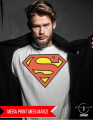 SUPERMAN Logo Chest T-Shirt. 