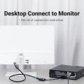 Vention VGA to HDMI Adapter 1080P VGA Male to HDMI Female Converter Cable With Audio USB Power for PS4/3 HDTV VGA HDMI Converter. 