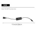 USB A Male to Female Extension Cable with Switch On / Off. 