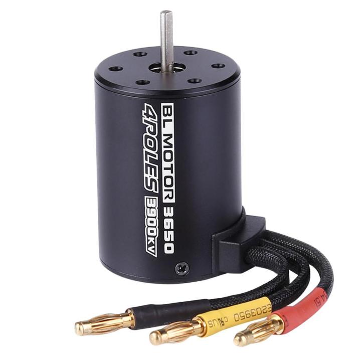 3650 3900Kv Brushless Motor For 1:8 1:10 Rc Car Truck Model Parts , 3650 3900KV Brushless Motor