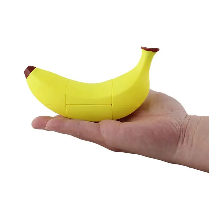 FanXin Speed Cube Set di cubetti di frutta 3D Set di pesco limone arancia Banana