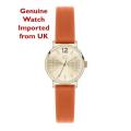Orla Kiely Frankie OK2016 For Women Orange Leather Watch. 