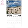 2024 Wall Calendar 2024 Nature's Cock Shots Calendar Monthly Planner with Extra Writing Space Thickened Paper Hangable Design Funny Calendars for Southeast Asian Buyers to December 2024 Calendar. 