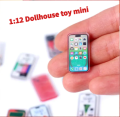 5Pcs 1:12 Dollhouse Miniature Mobile Phone Play House Toy BAWEI | Just a miniature model, without any functional use. 
