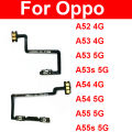Power Volume Flex Cable For OPPO A52 A53 A54 A55 A55S 4G 5G On OFF Power Volume Button Switch Control Key Flex Ribbon Part. 