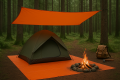 Heavy-Duty Waterproof Tarpaulin - Durable UV-Resistant Material with Reinforced Corners for All Weather Protection. 