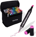 Professional Art Markers Sketch Markers Copic Twin Double Headed Markers - Alcoholic Sketch Markers  Dual Tip Art Markers for Coloring Painting Sketching and Drawing Copic Twin Double Headed Markers. 