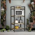 Kitchen Storage Shelf, Microwave Stand, Kitchen Storage Rack, Large Capacity, Multi-Functional Floor-Standing Multi-Layer Storage Rack Mr. Carpenter. 