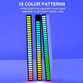 32 LEDS Smart RGB Light Bar LED Light Music Rhythm Ambient Pickup Lamp With App Control For TV Compute Gaming Desktop Decor. 
