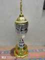 top best reward golden& silver plastic trophy for cricket,football,badminton. 