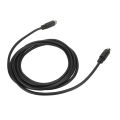 Mini Din 9PIN Adapter Cable, Professional Plug and Play 9 Pin Male To 9 Pin Male Sound Input Cable OFC Core for Speaker. 