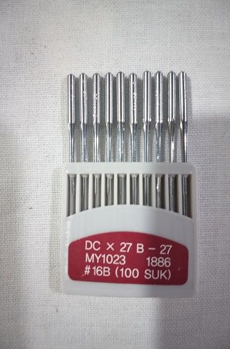 Needles for overlock machines DC×16b  (orange needles)