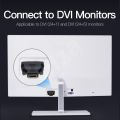 Benfei DVI to HDMI Adapter Bidirectional DVI (DVI-D) to HDMI Male to Female Adapter with Gold-Plated Converter, Support 1080P, 3D for PS3,PS4,TV Box,Blu-ray,Projector,HDTV 2 Pack. 