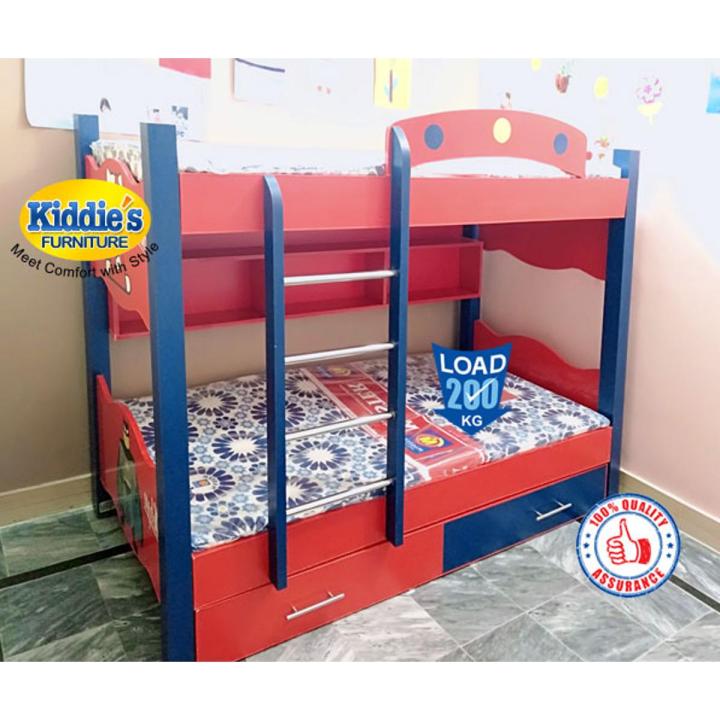 Triple Front Stairs Bunker Bed