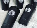 Stainless Steel Tumbler With Steel Straw. 
