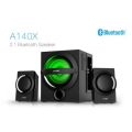 F&D 2.1 Speaker System – Model A140X – Powerful Bass, Bluetooth Connectivity, USB/SD Card Support, and Remote Control. 