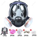Chemical Mask 6800 Gas Mask Dustproof Respirator Paint Pesticide Spray Silicone Full Face Filters for Laboratory Welding. 